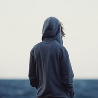 不腻好看的帅气男生背影头像图片