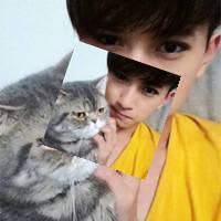 双影男头像 我有属于我的性格