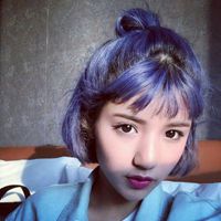 女生酷拽短发头像 短发女孩远离那烦恼和忧愁