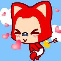 卡通动画情侣头像