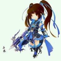 古装头像q版 帅帅的古装女生