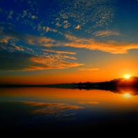 黄昏风景头像 美腻了的黄昏美景