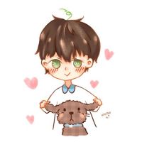 卡通男女生简易头像 简头简爱