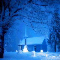 浪漫的冬天自然雪景图片头像