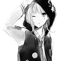 黑白帅气动漫男生头像 黑白质感超帅气