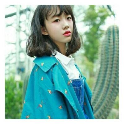 女生酷拽短发头像 短发女孩远离那烦恼和忧愁