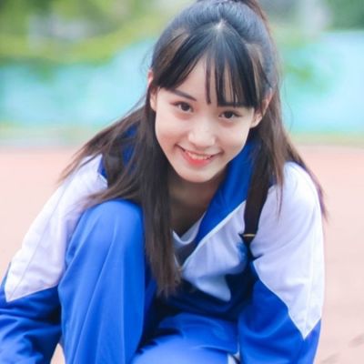 校服妹头像 穿着校服的清纯少女