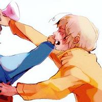 卡通动画情侣头像