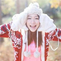 女生头像雪花 冰地雪地唯美女生意境图片头像