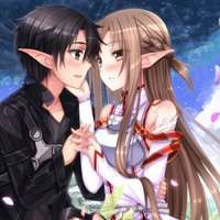 刀剑神域2情侣头像一对