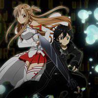 关于刀剑神域情侣头像一对