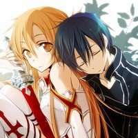 刀剑神域一左一右情侣头像