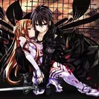 刀剑神域高清情侣头像一对