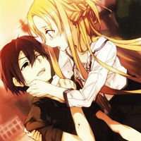 刀剑神域一左一右情侣头像