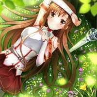 关于刀剑神域情侣头像一对