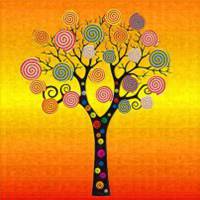 黄金发财树微信头像