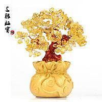 金色发财树头像图片