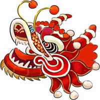 2018年大红色喜庆吉祥微信头像