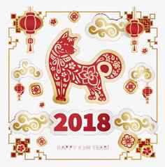 2018年手机狗年头像