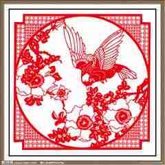 2018新年剪纸微信头像