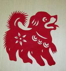 2018新年剪纸微信头像