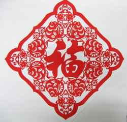 2018新年剪纸微信头像