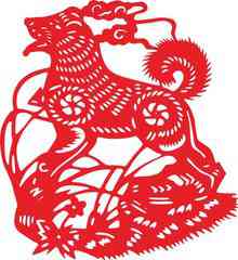 2018新年剪纸微信头像