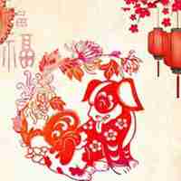 2018狗年大吉图片