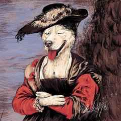 属狗微信头像吉利招财