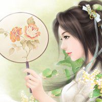 古装漫画伤感情侣头像女生头像