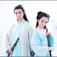 意境真人古风情侣头像女生头像