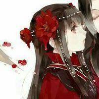 动漫古风情侣背影高清头像女生