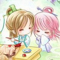 头像女生动漫古风情侣头像一对