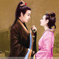 意境真人古风情侣头像女生头像