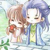 古风情侣复古头像女生头像一对