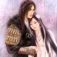 唯美古风情侣微信头像一人一张