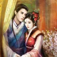 意境真人古风情侣头像女生头像