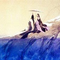 微信古风情侣头像动漫头像一对