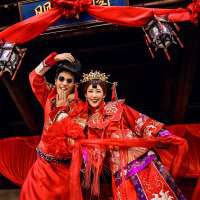 动漫唯美古风情侣头像两张分开