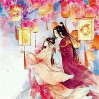 动漫古风情侣头像高清头像一对