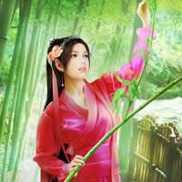 唯美伤感古风情侣头像女生头像