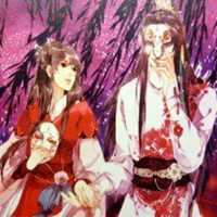 带喜字古风情侣头像一左一右