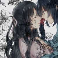 霸气二次元古风情侣头像一对