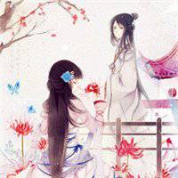 有关唯美动漫古装情侣头像女生