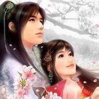 古装漫画伤感情侣头像女生头像