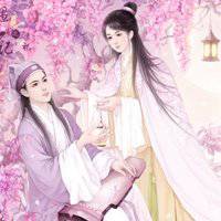 有关唯美动漫古装情侣头像女生