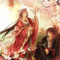 古风情侣头像一左一右两张分开