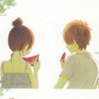 头像女生手绘情侣卡通头像可爱