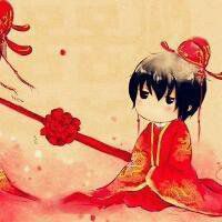 头像女生手绘情侣卡通头像可爱