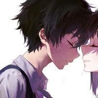 手绘男头像唯美动漫情侣头像